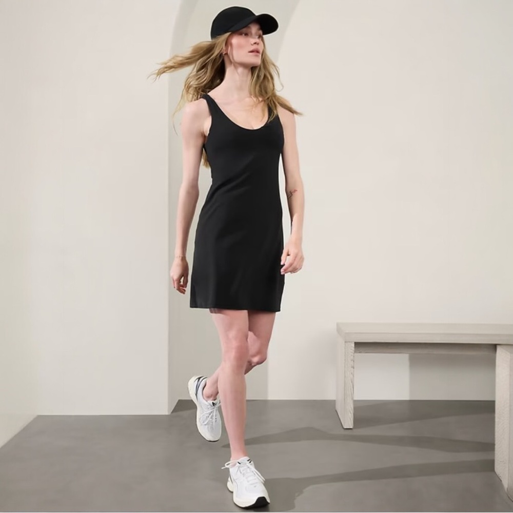 Athleta Black Sleeveless Dress